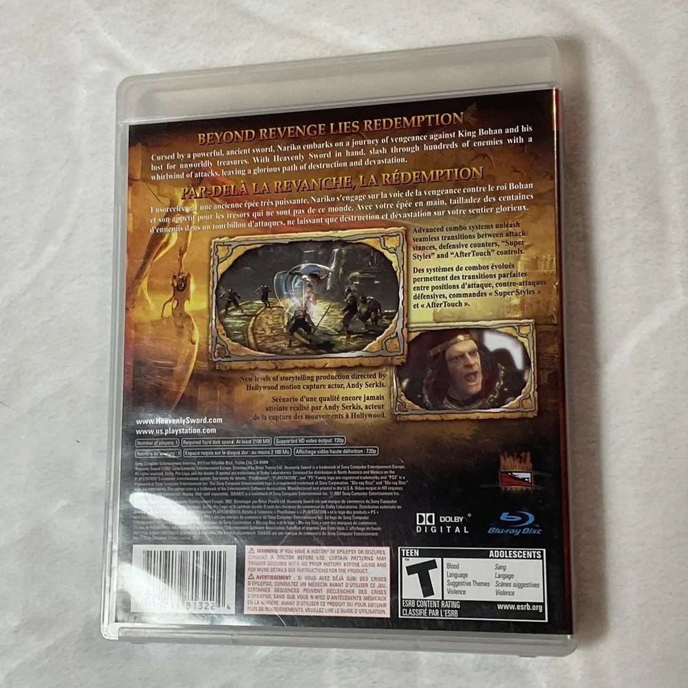 Sony Heavenly Sword PS3 - Picture 2 of 3